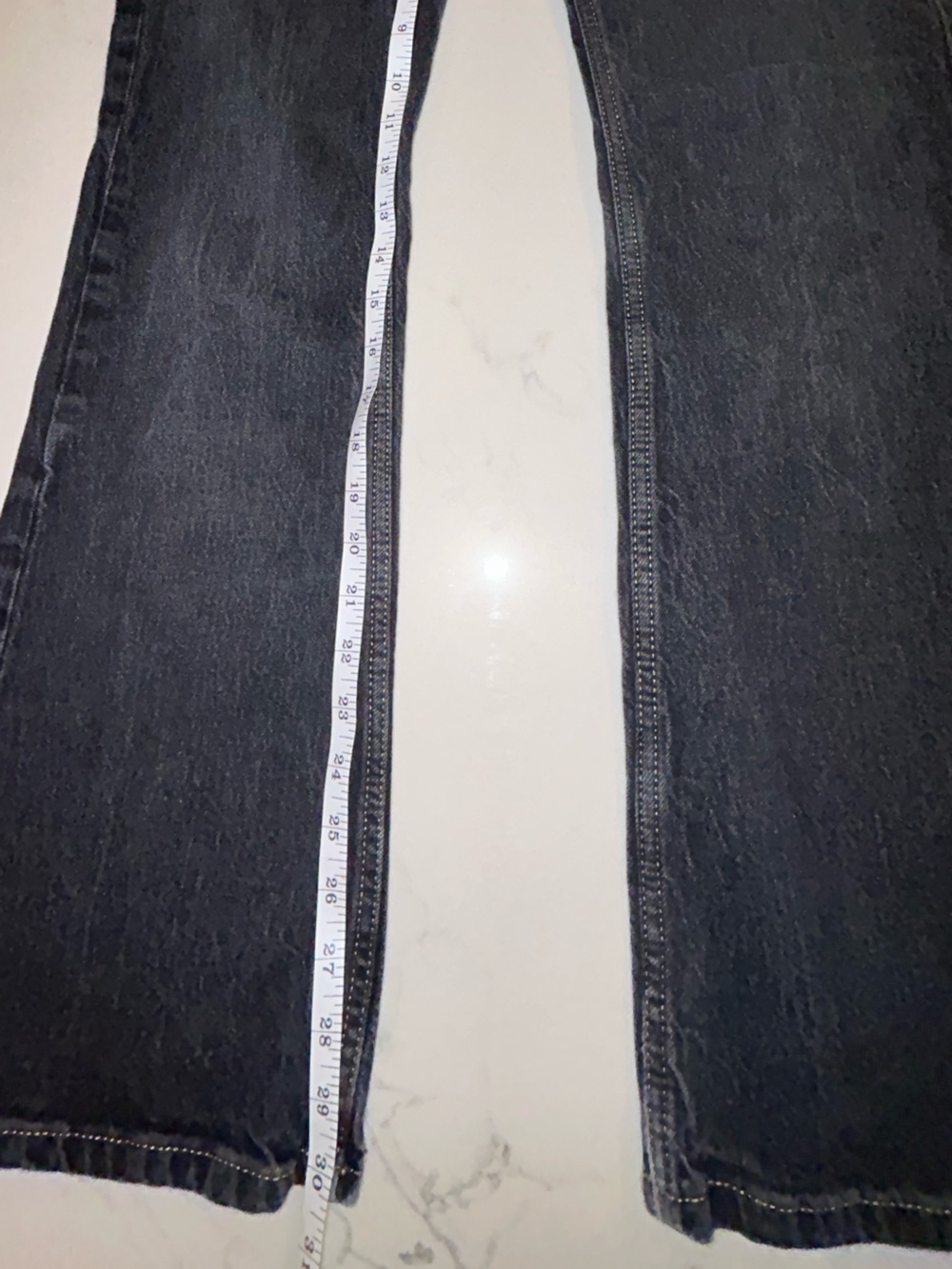 BDG 90's Bootcut Jeans Women's 28 Black Stretch Mid Rise Urban Outfitters - Picture 4 of 6